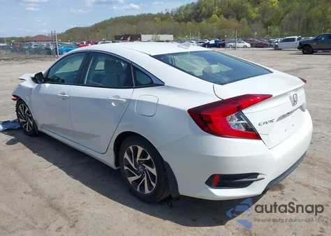 2018 Honda Civic Ex из США, поврежденный, VIN 2HGFC2F73JH546145